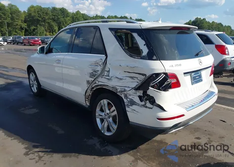 2015 Mercedes-Benz Ml 350 z USA, uszkodzony, nr VIN 4JGDA5JB6FA546649